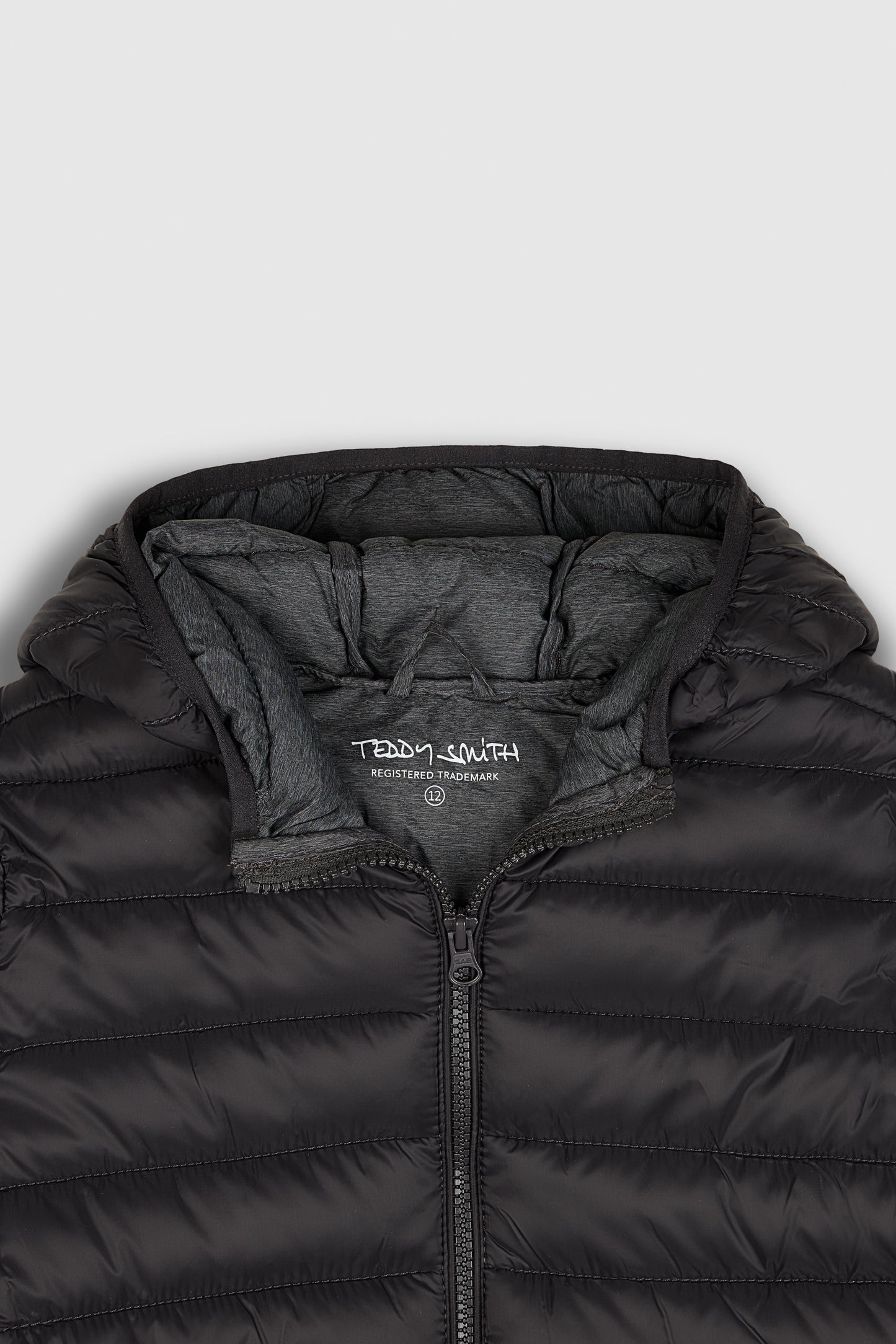 Doudoune à capuche BLIGHTER JR CHARBON