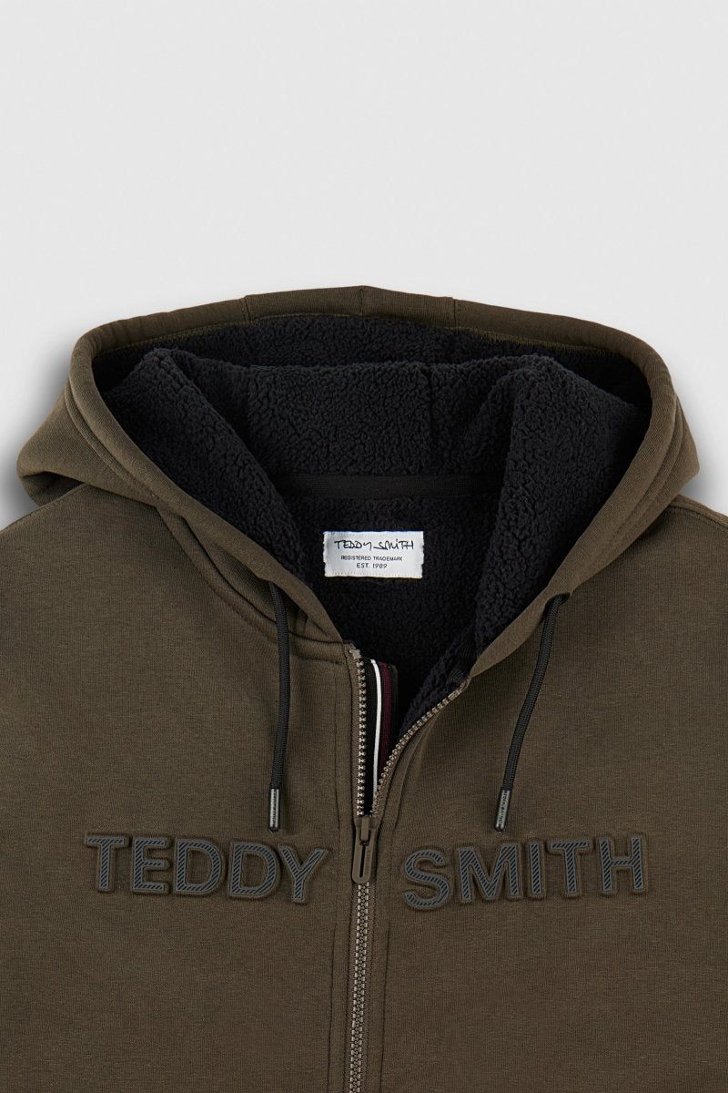 Gilet GICLASS NAIL HZ RAVEN KAKI - S - Teddy Smith