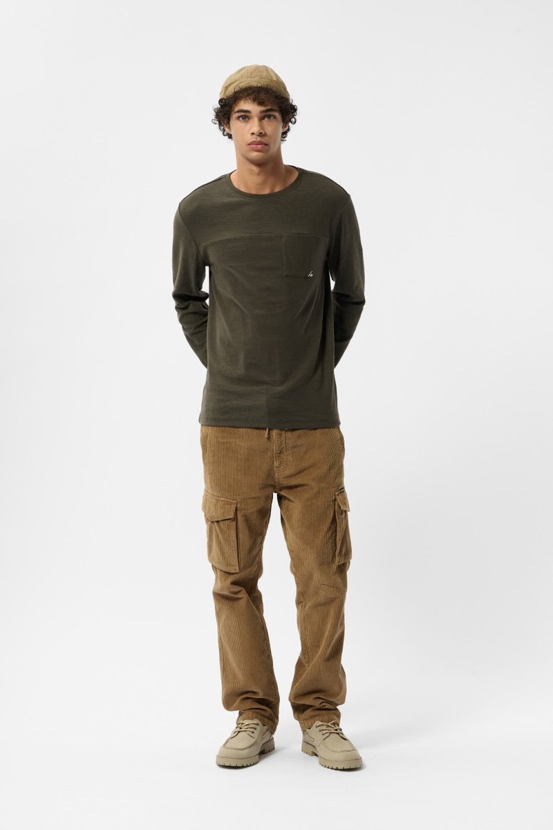 Pantalon P - MILTON CARGO TABACCO - S - Teddy Smith