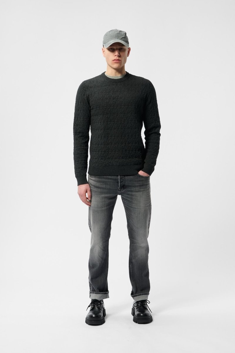 Pull P - ELMER MELANGE BLACK - S - Teddy Smith