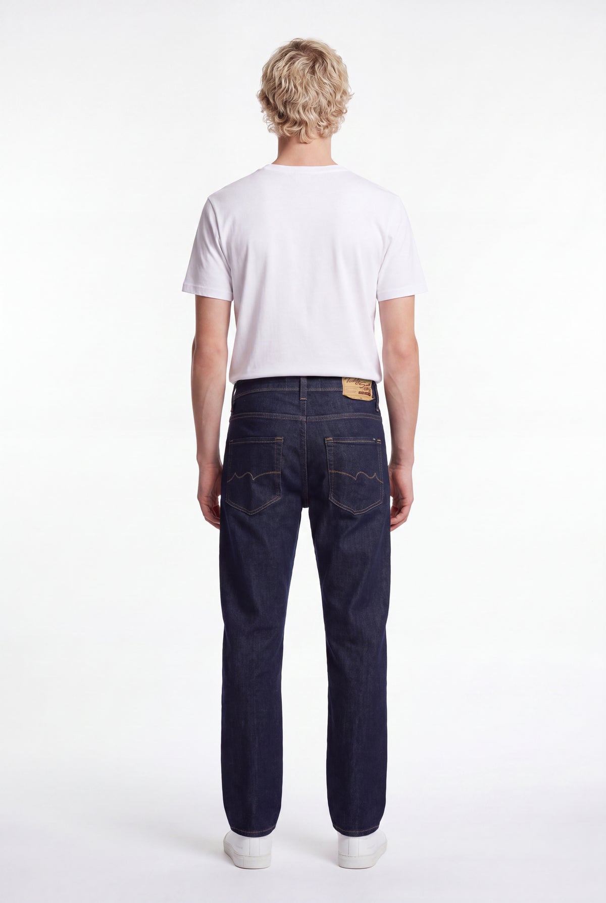 Jean droit REG L32 DARK BLUE
