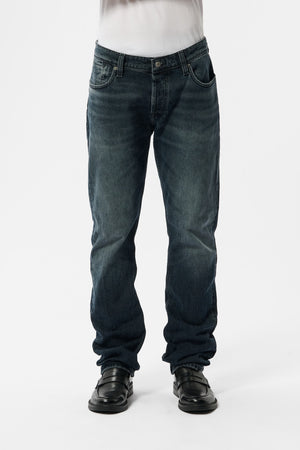 Jean droit REG L34 BLUE BLACK