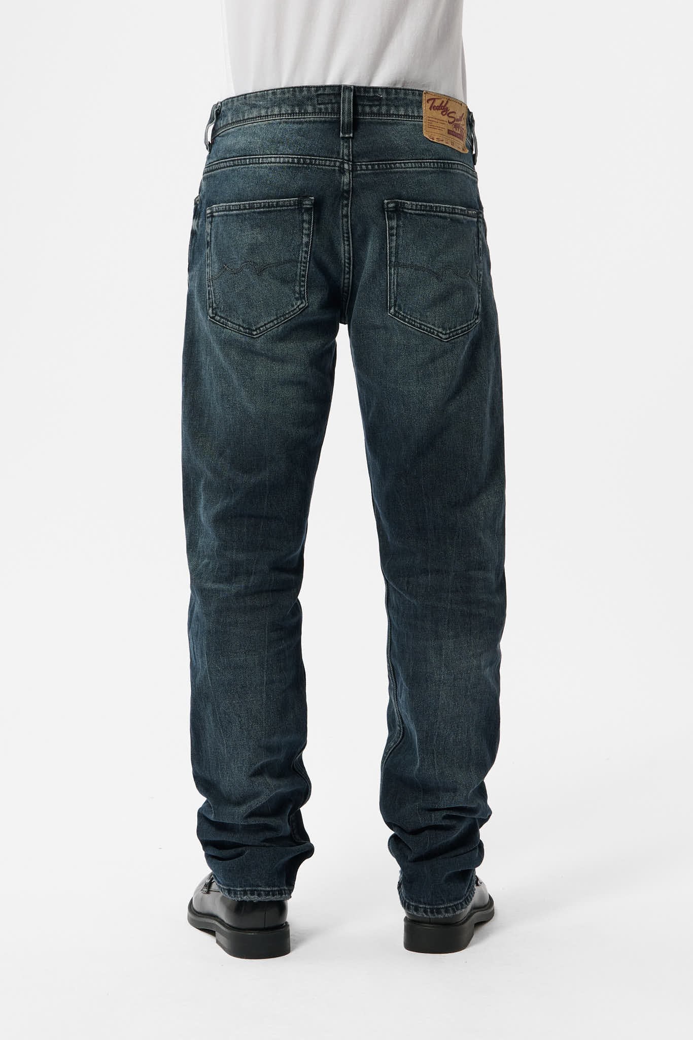 Jean coupe droite REG longueur 34 BLUE BLACK