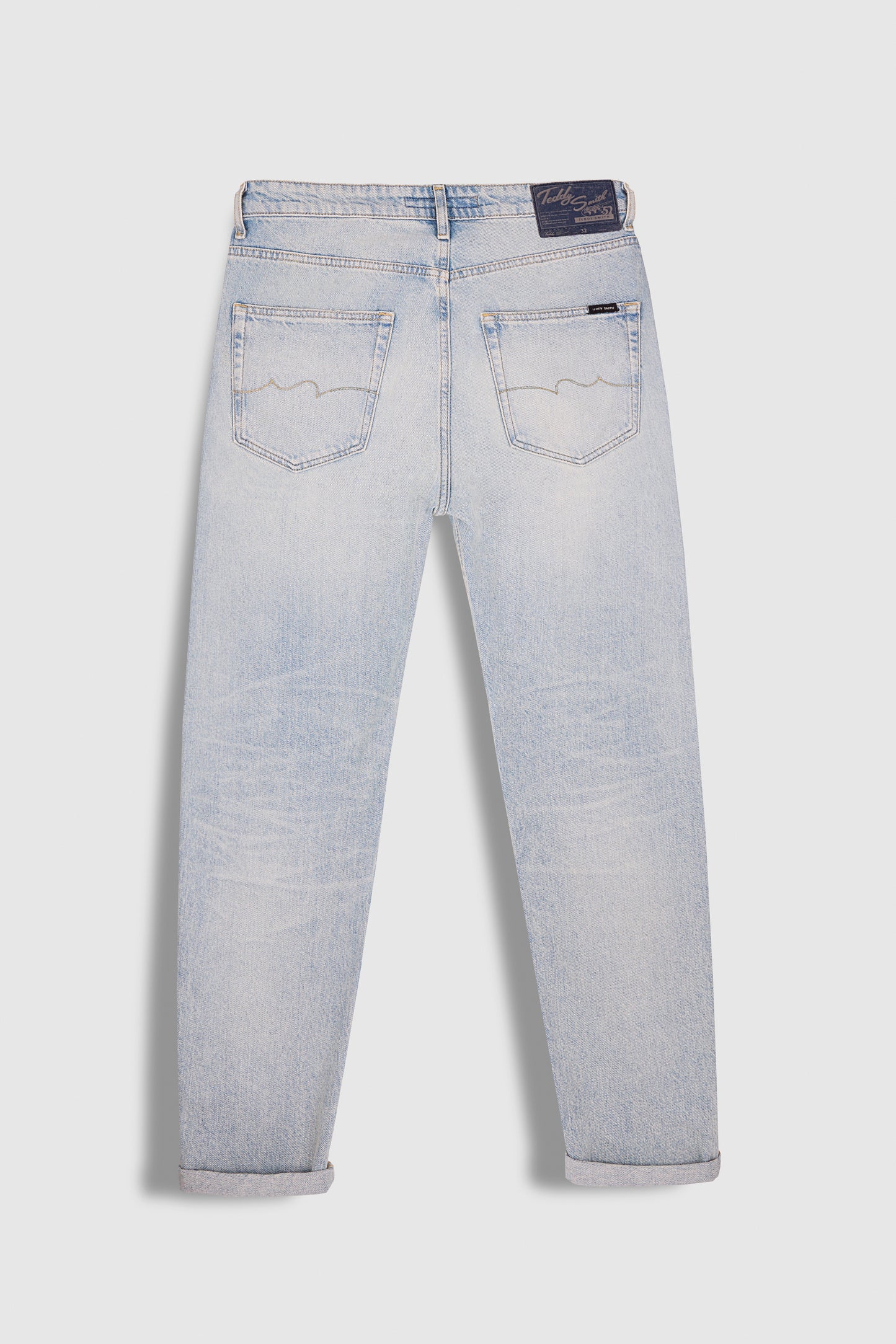 Jean coupe décontractée DAD PANT FRIPP/INDIGO CLAIR