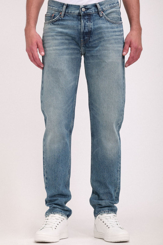 Achat Jean denim coupe regular slim ROCK MUST VINTAGE/INDIGO