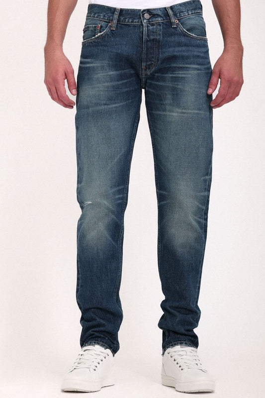 Achat Jean denim coupe regular slim ROCK MUST OLD/ENCRE