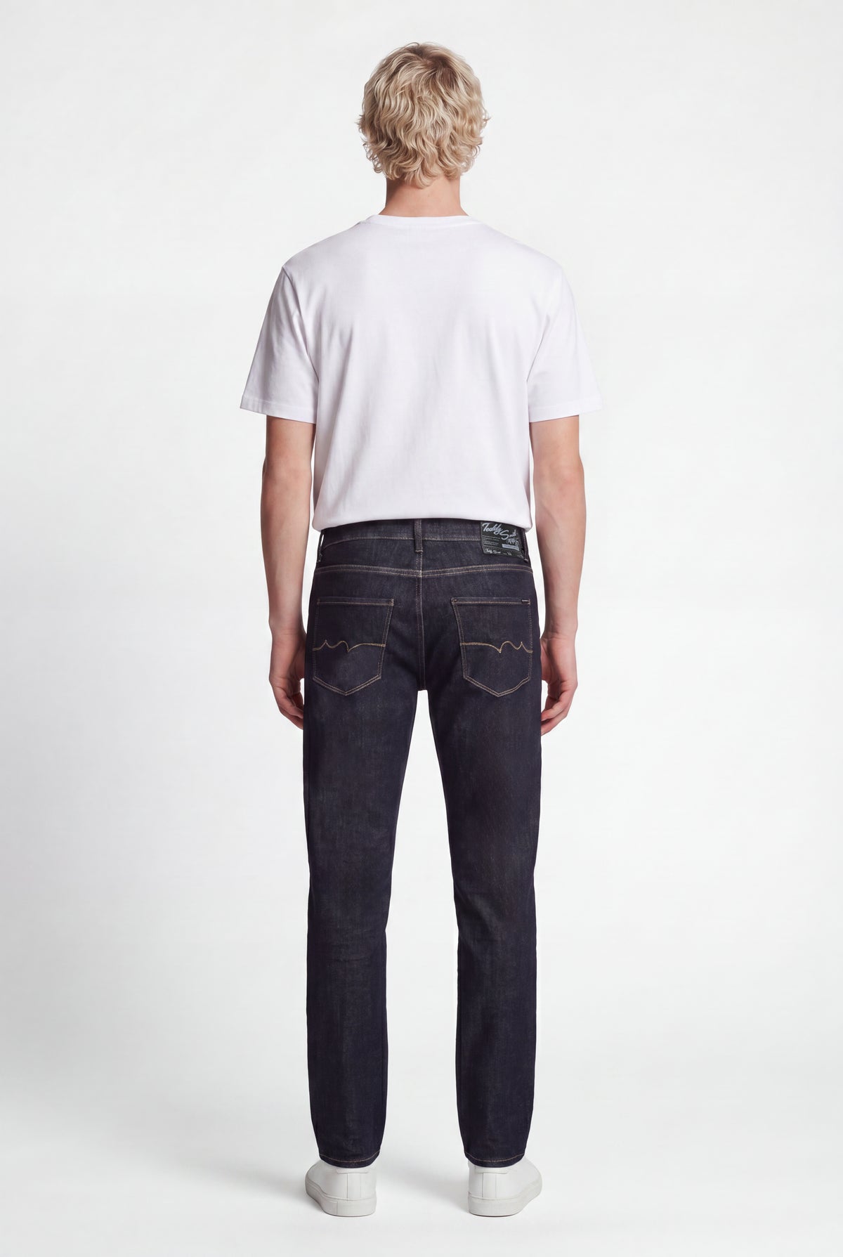 Jean regular slim ROCK DUAL MOVE L32 DARK BLUE - Teddy Smith