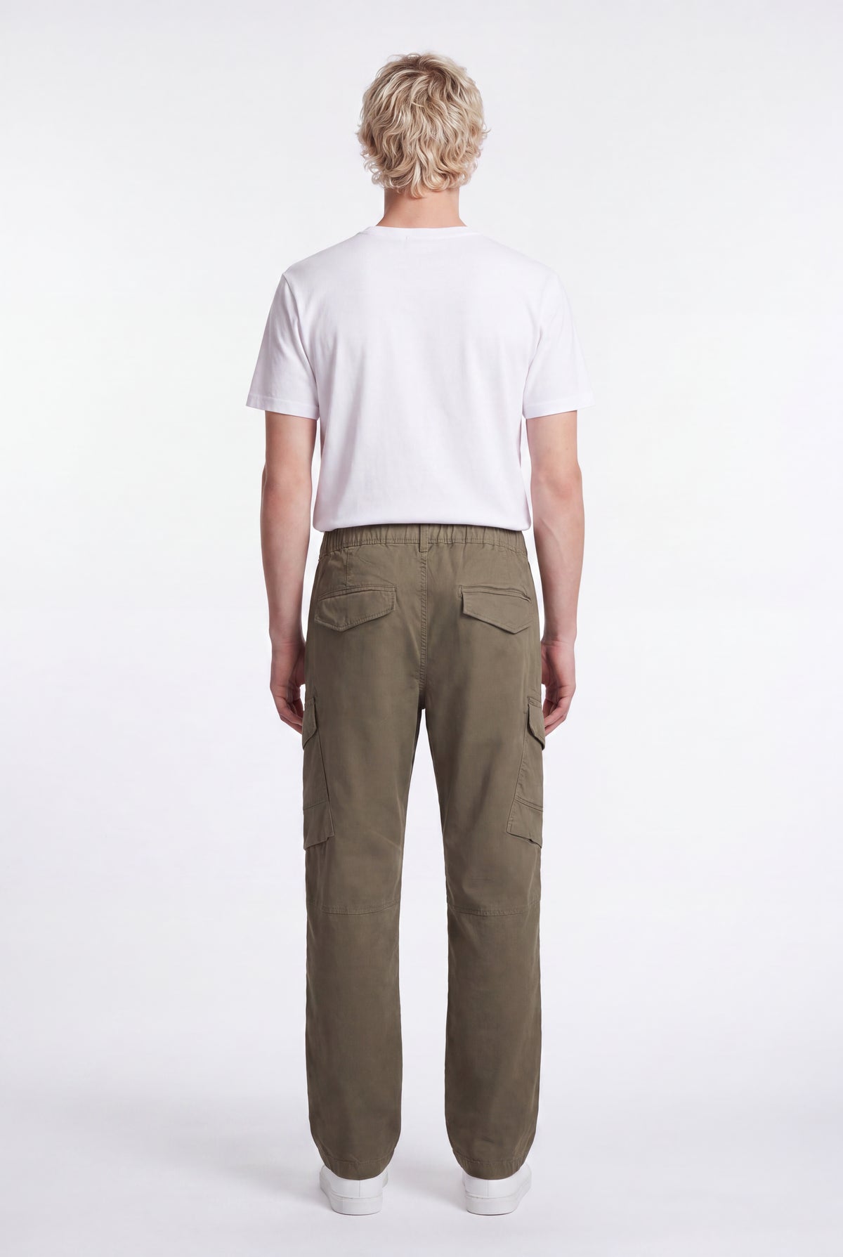 Pantalon cargo P-MURRAY CARGO TURBULENCE KAKI - Teddy Smith