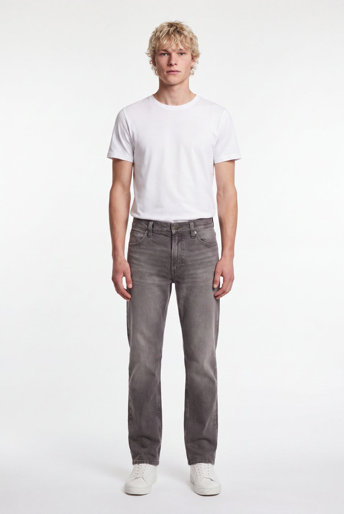 Jean droit REG L32 GREY - Teddy Smith