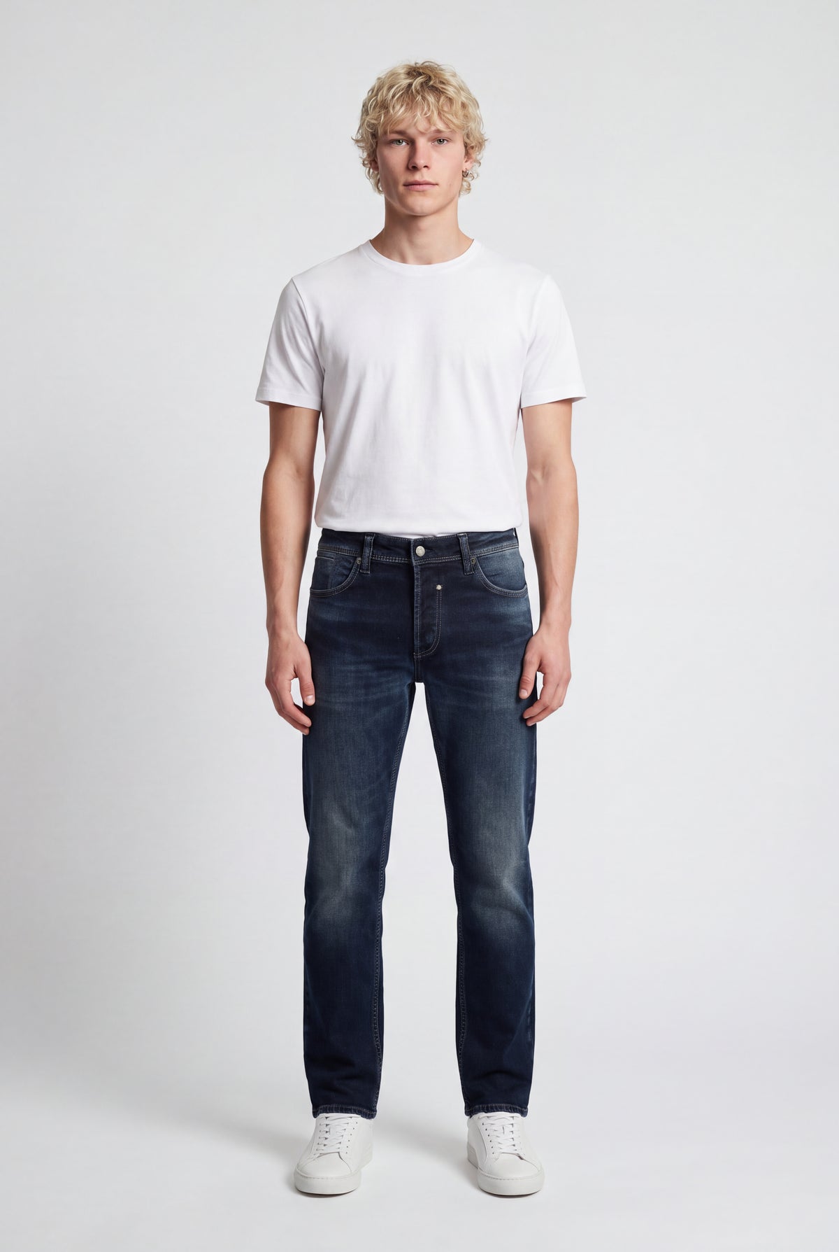 Jean droit REG L32 DEEP BLUE