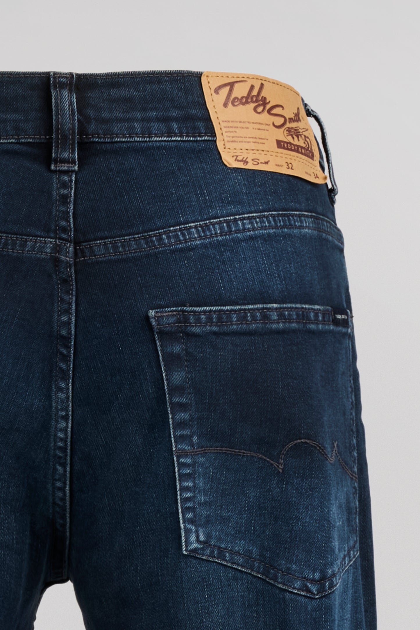 Jean droit REG L34 DEEP BLUE
