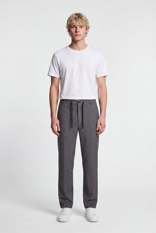 Achat Pantalon P-FELIX MELANGE BLACK