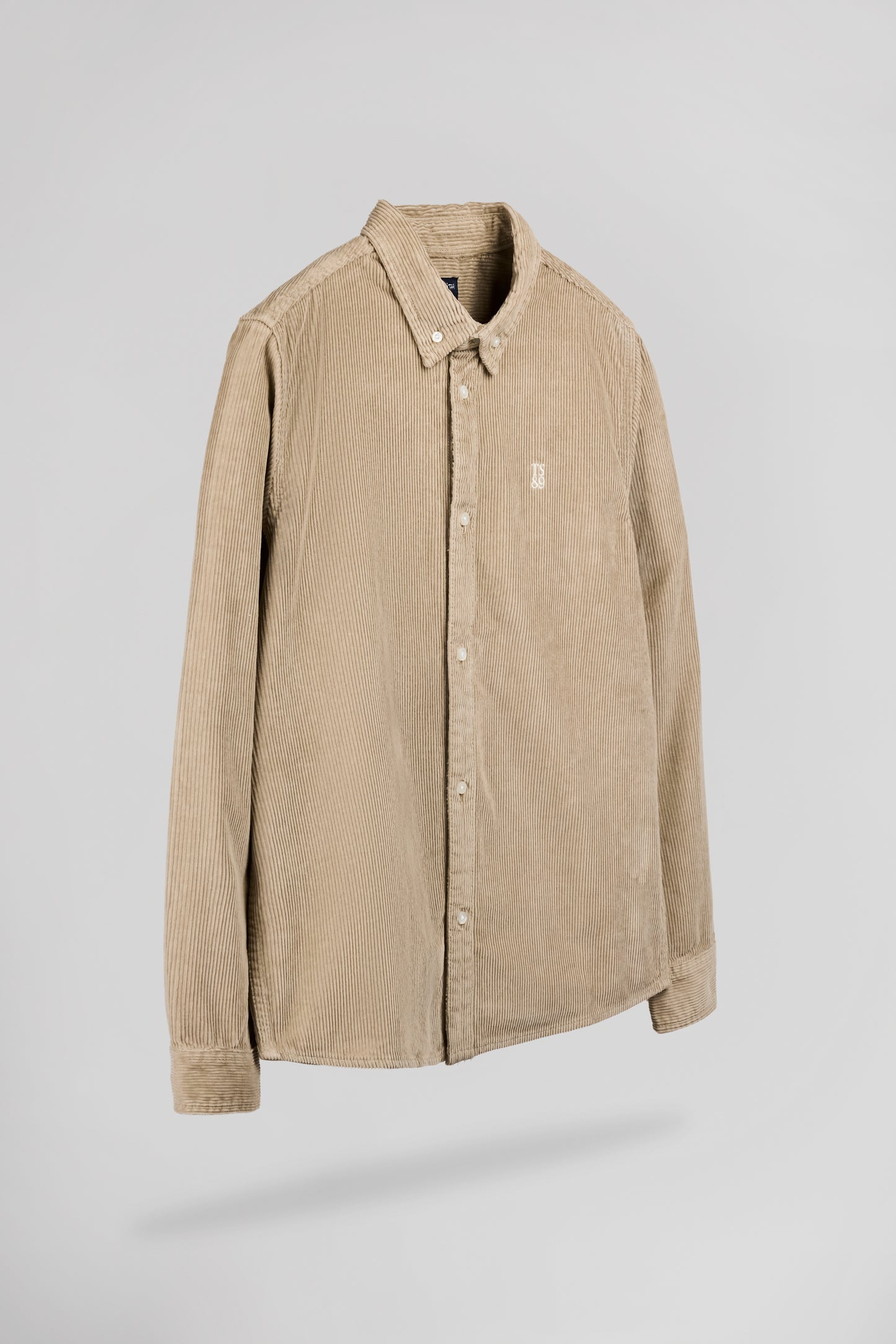 Chemise col classique C-ELTON ML BEIGE