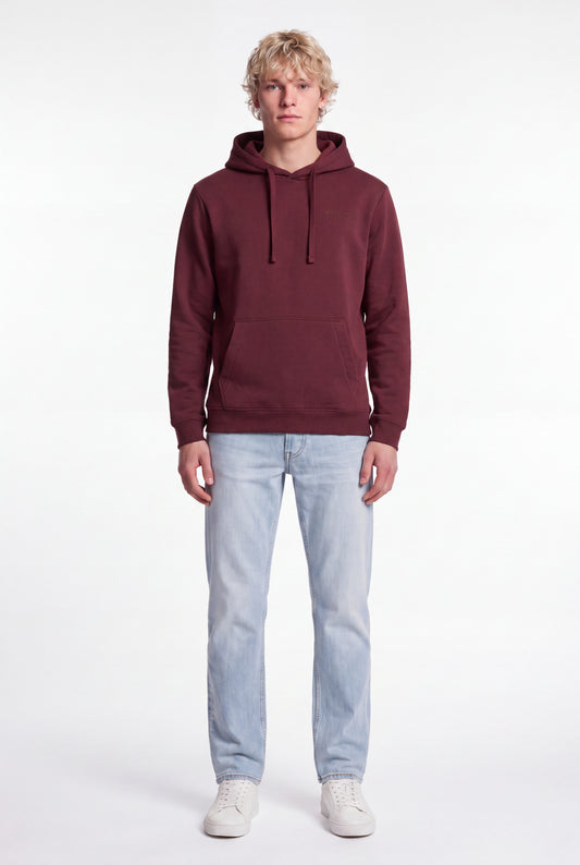 Achat Sweat à capuche S-NARK HOODY BORDEAUX FONCE