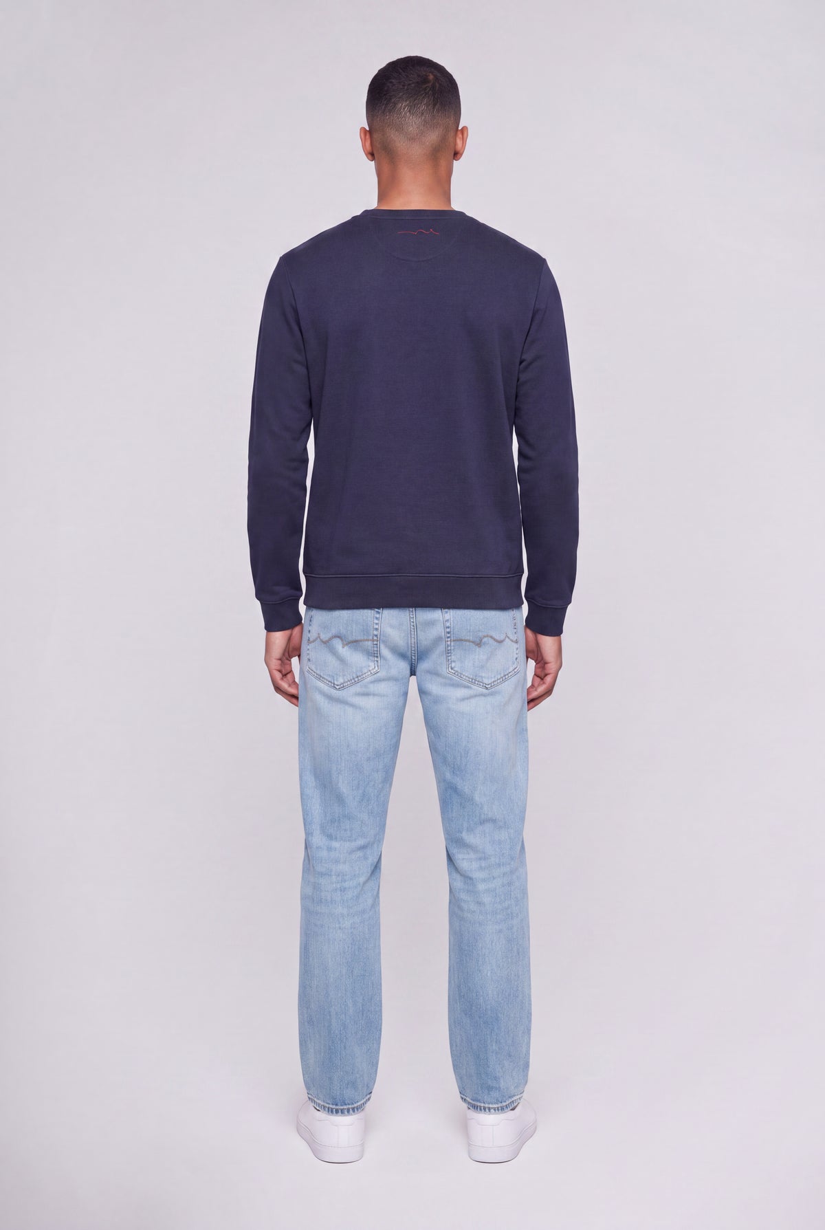 Sweat col rond S-NARK RC TOTAL NAVY - Teddy Smith