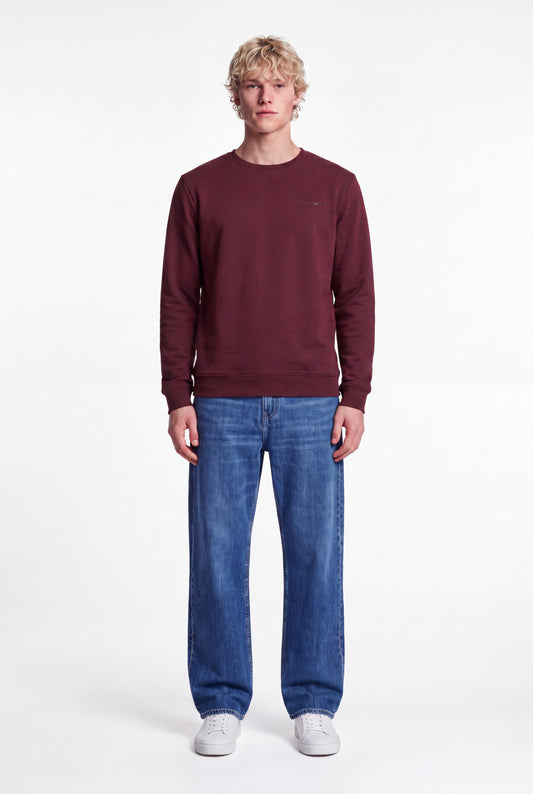 Achat Sweat col rond S-NARK RC BORDEAUX FONCE