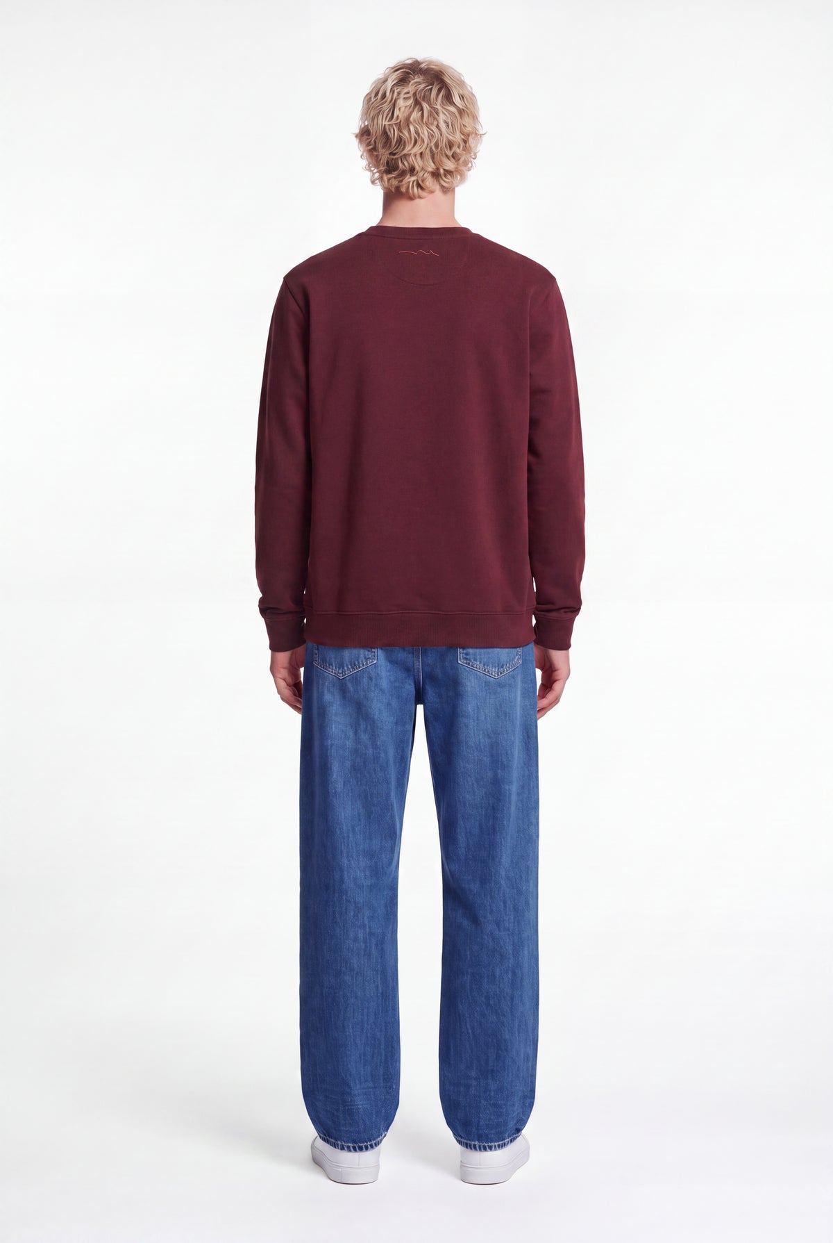 Sweat col rond S-NARK RC BORDEAUX FONCE - Teddy Smith