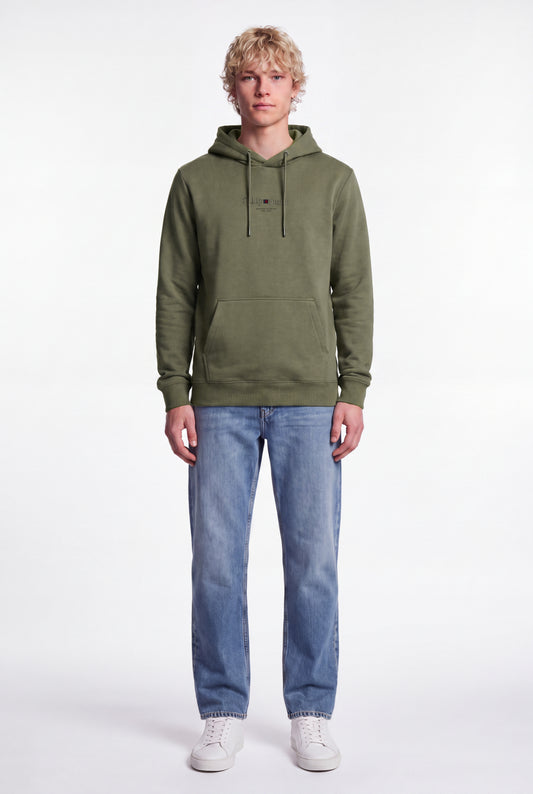 Achat Sweat à capuche S-JIM HOODY DUSTY KAKI - Teddy Smith