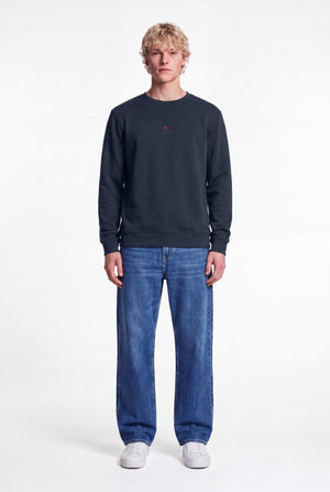Sweat ras-du-cou S-JIM RC TOTAL NAVY - Teddy Smith