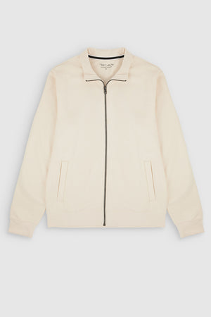 Sweat zippé col montant G-NARKUS ZIP NATUREL