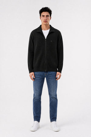 Gilet zippé col montant G-ETTORE 2 NOIR - Teddy Smith