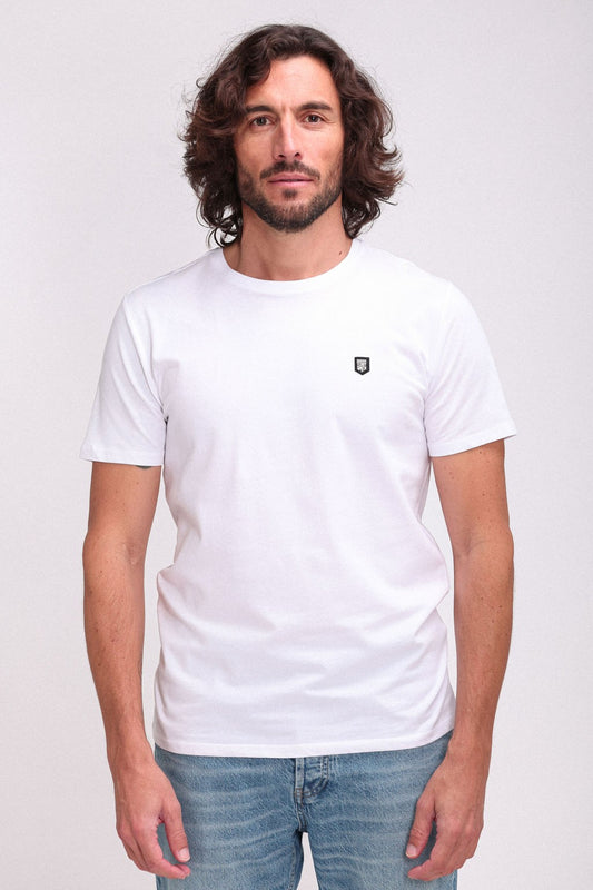 Achat T-shirt col rond T-TAHO BLANC