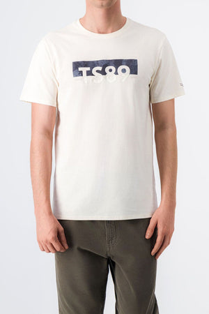 T-shirt col rond T-EZIO 2 CREAM