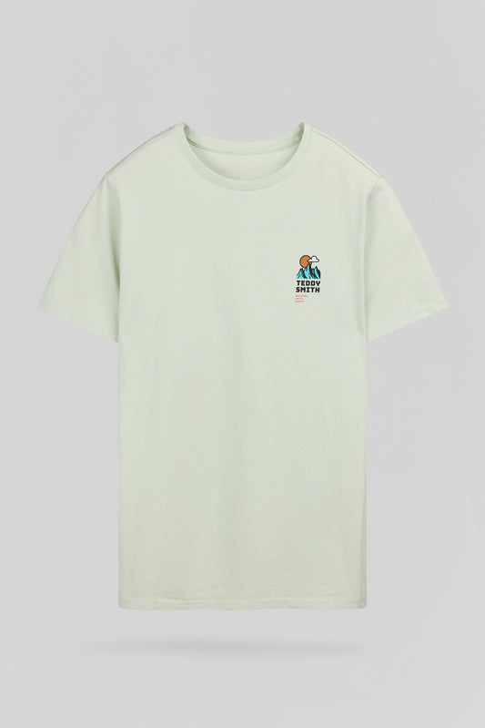 Achat T-shirt T-TRAIL MC VERT NACRE