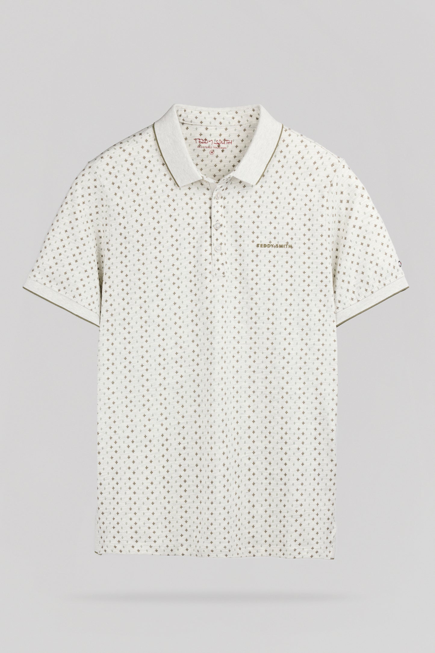 Polo PASY 2 MC BLANC IVOIRE CHINE/ETHNIC