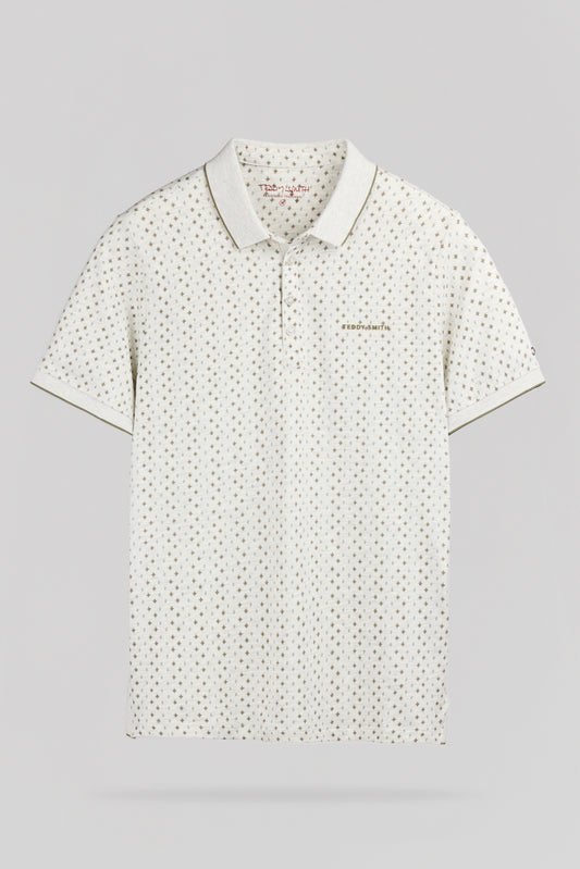 Achat Polo PASY 2 MC BLANC IVOIRE CHINE/ETHNIC