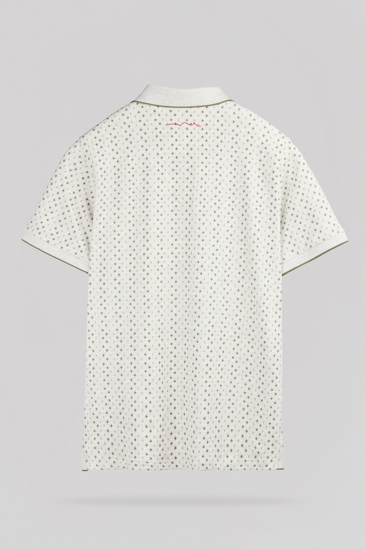Polo PASY 2 MC BLANC IVOIRE CHINE/ETHNIC