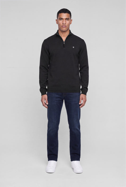 Achat Pull col montant zippé P-MARTY 2 CHARBON