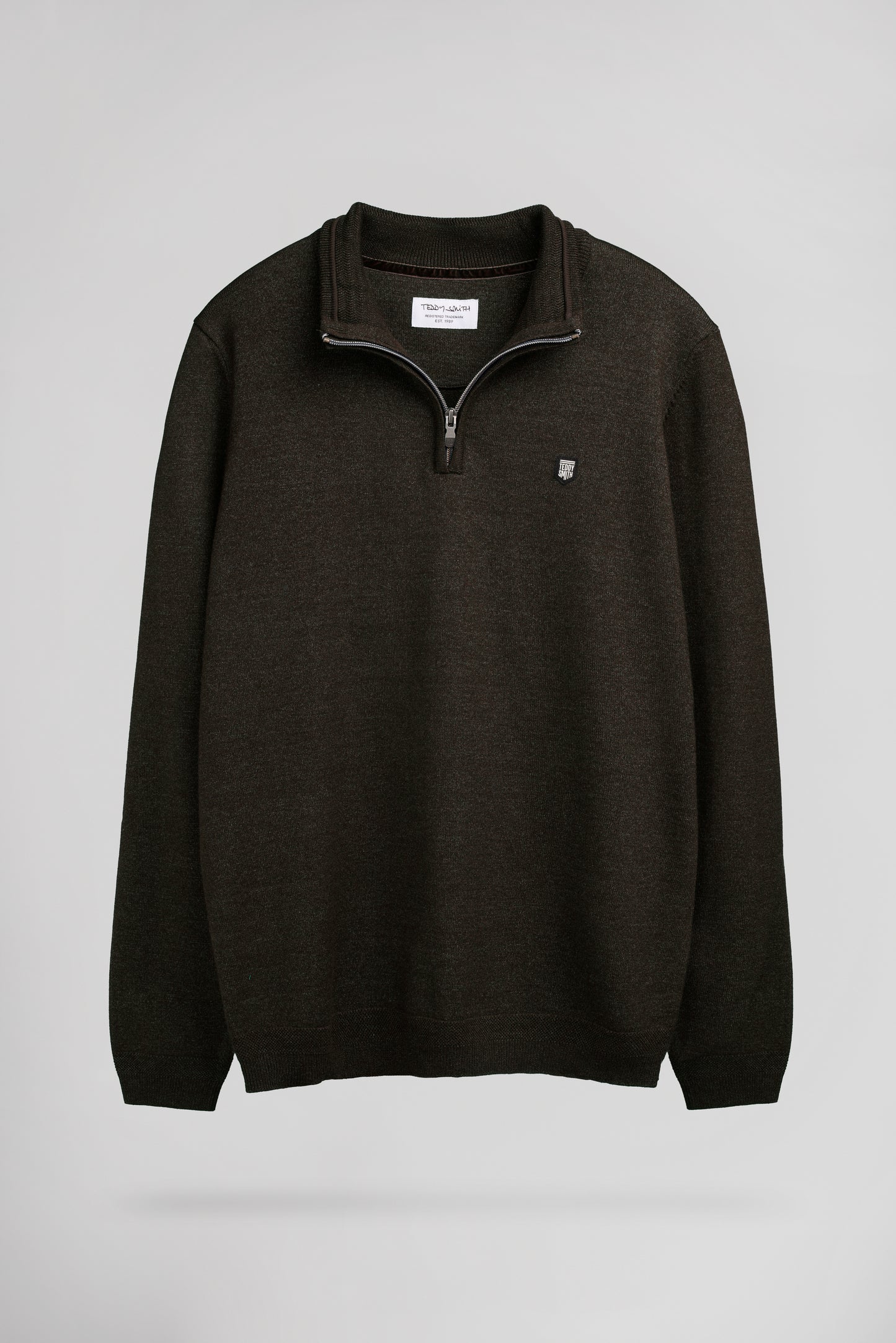 Pull P-MARTY 2 MARRON FONCE CHINE