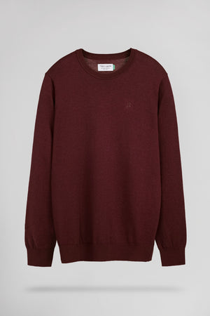 Pull P-MARTINO BORDEAUX FONCE