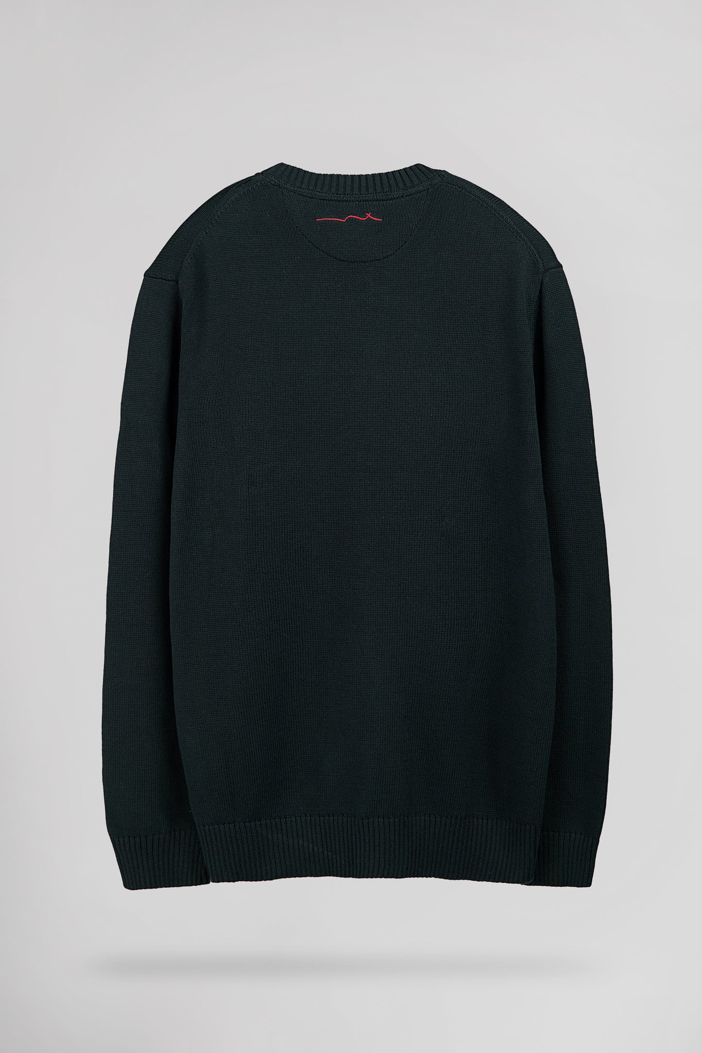 Pull en coton col rond P-JIMMY TOTAL NAVY