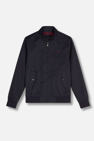 Veste mi-saison col mao à 2 boutons SANSON 2 DARK NAVY