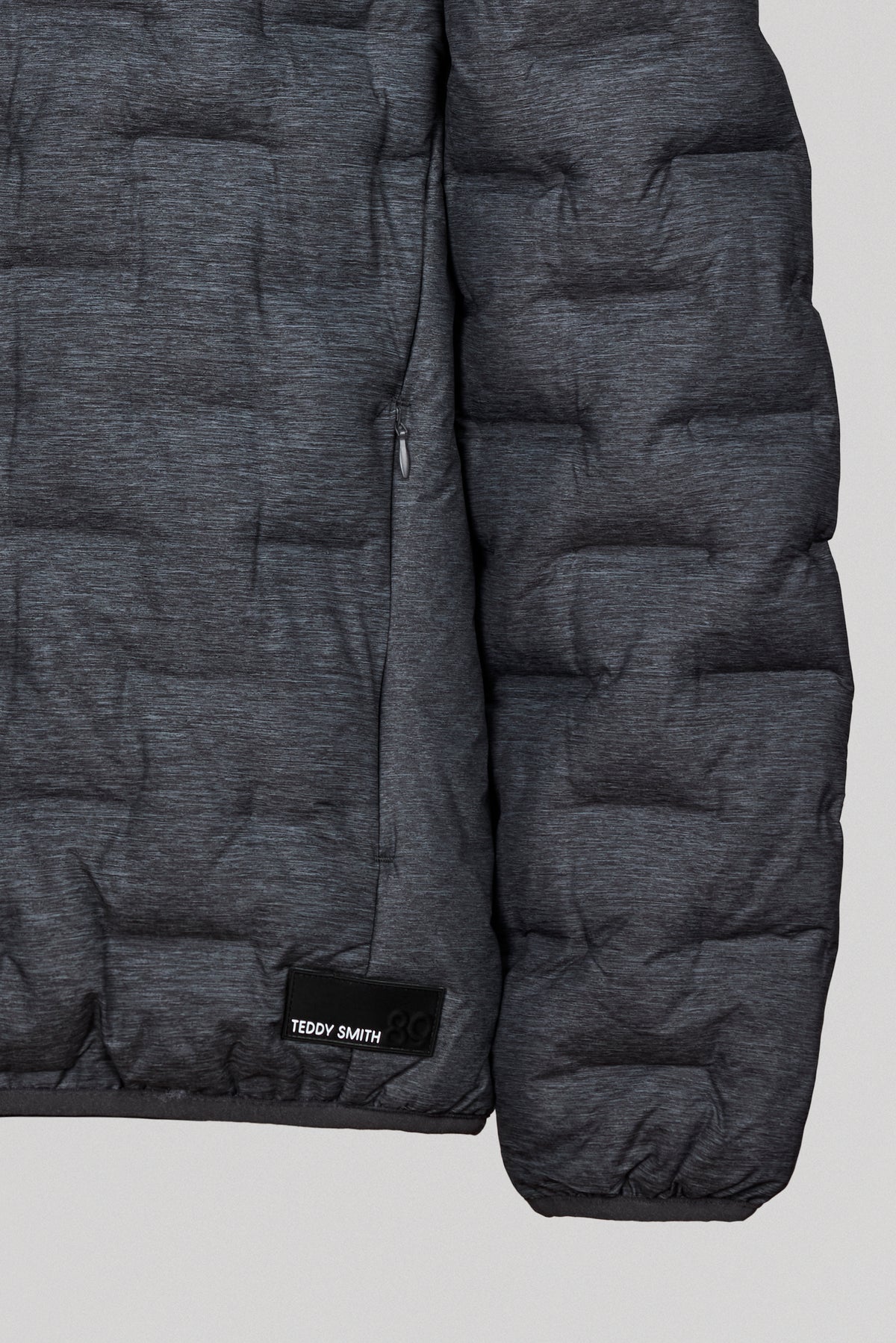 Blouson à capuche BLIGHT 2 MELANGE BLACK