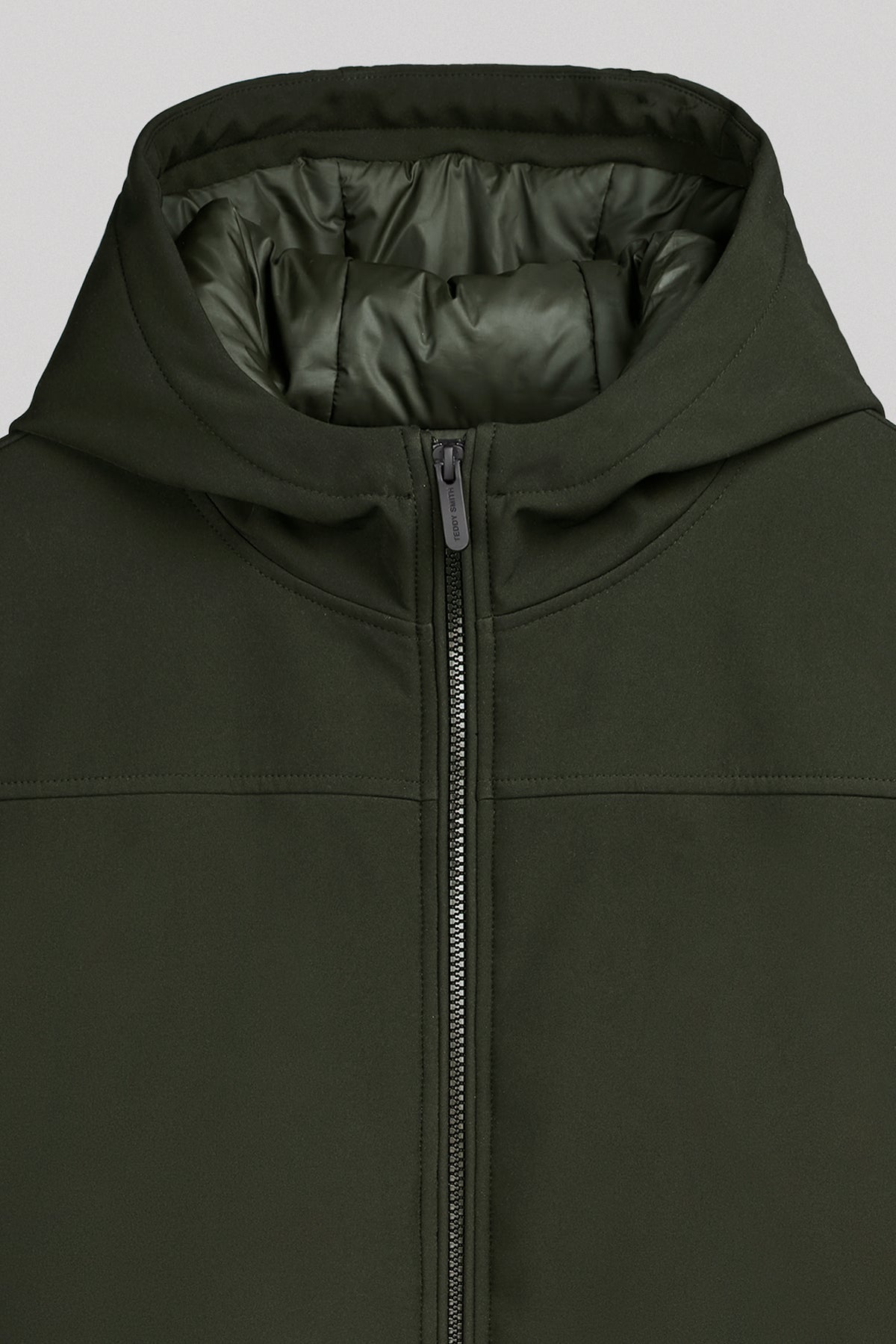 Blouson déperlant à capuche B-SAMY DEEP KAKI