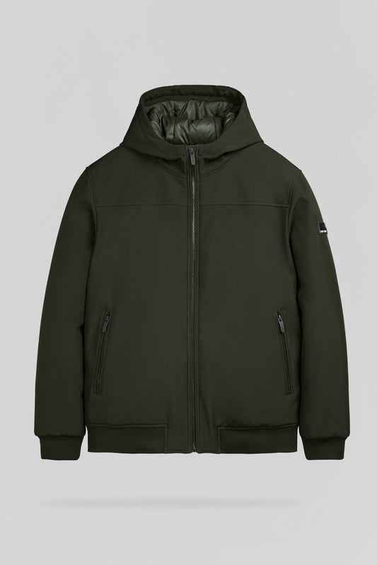 Achat Blouson déperlant à capuche B-SAMY DEEP KAKI