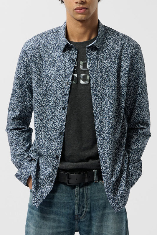 Achat Chemise à pinces col français CARTON ML TOTAL NAVY/BLEU/BLANC
