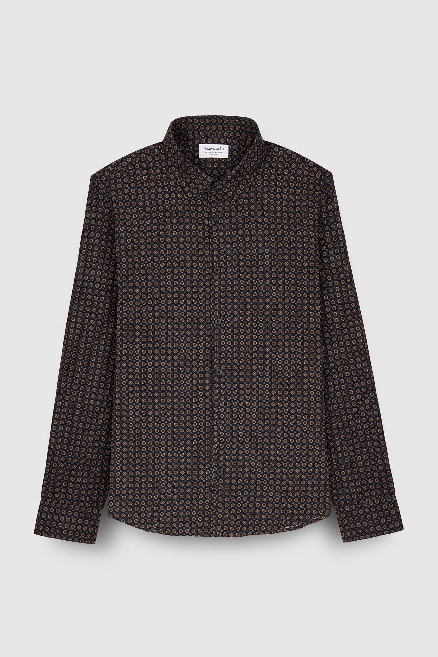 Chemise C-BARCLAY ML CHARBON