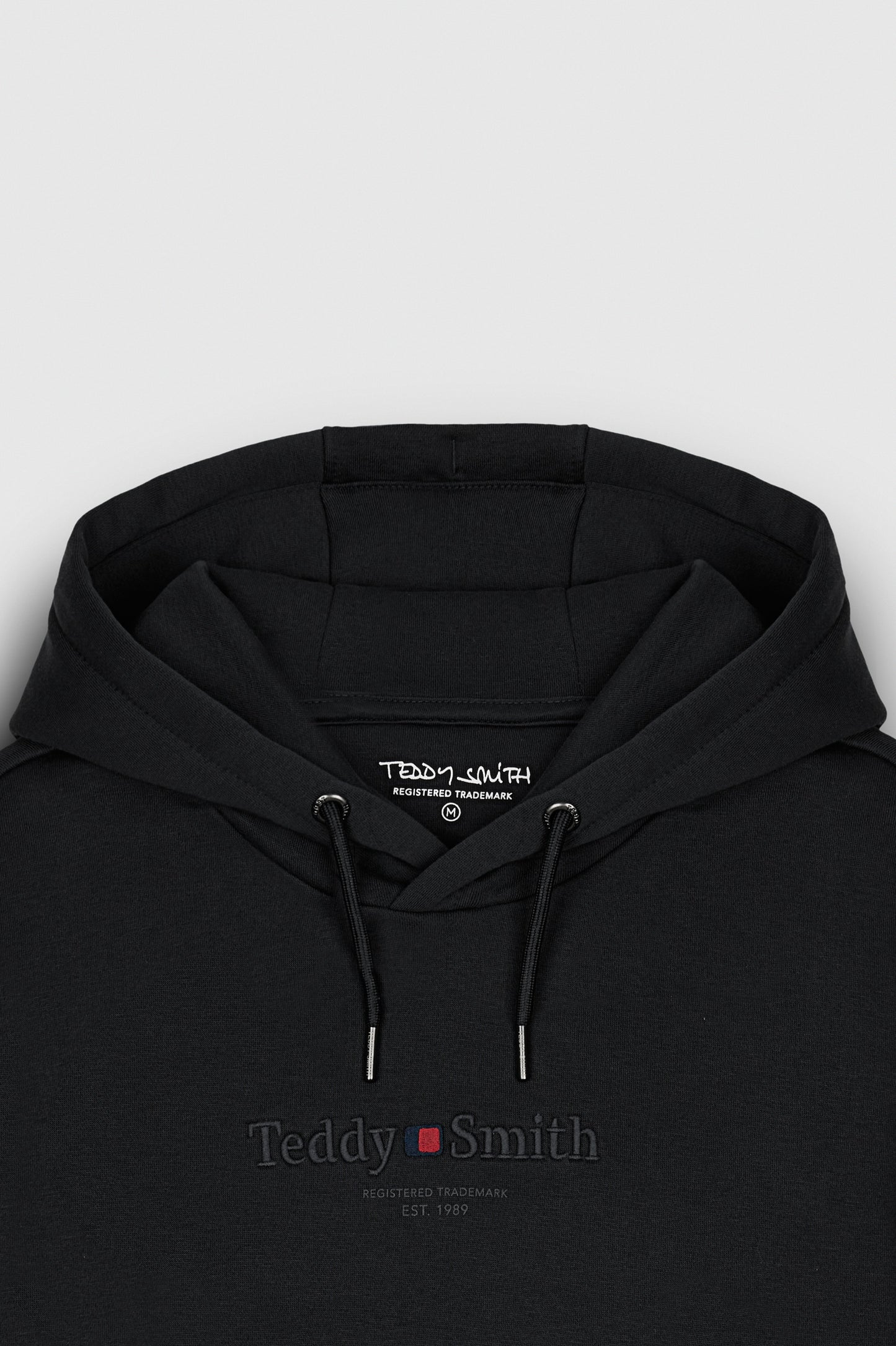 Sweat à capuche S-JIM HOODY CHARBON