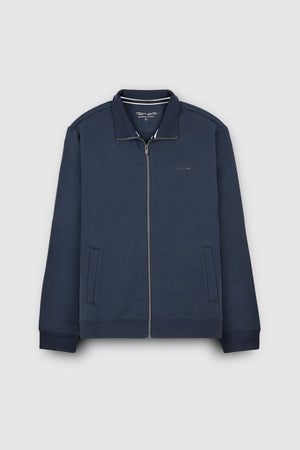 Sweat zippé col montant G-NARKUS ZIP TOTAL NAVY