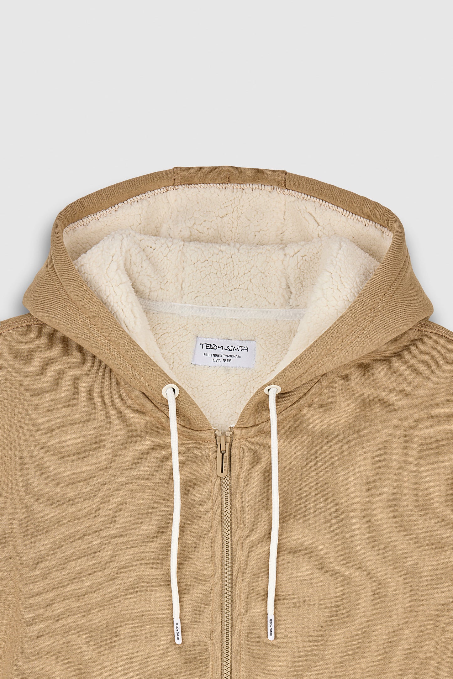 Gilet G-ONY HOODY ZIP MOKA BEIGE