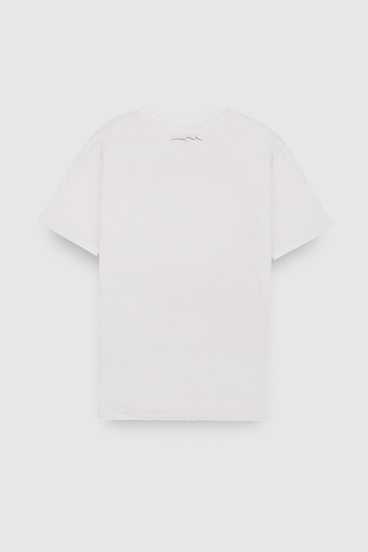 T-shirt col rond T-TAHO BLANC