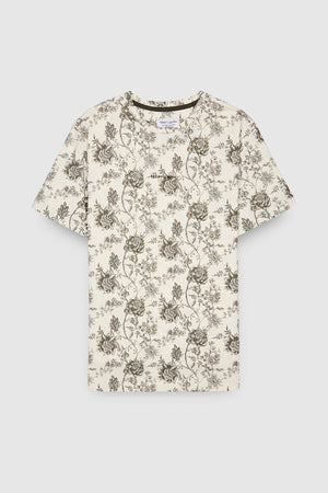 T-shirt T-ANTONE MC MIDDLE WHITE/PRINT 1