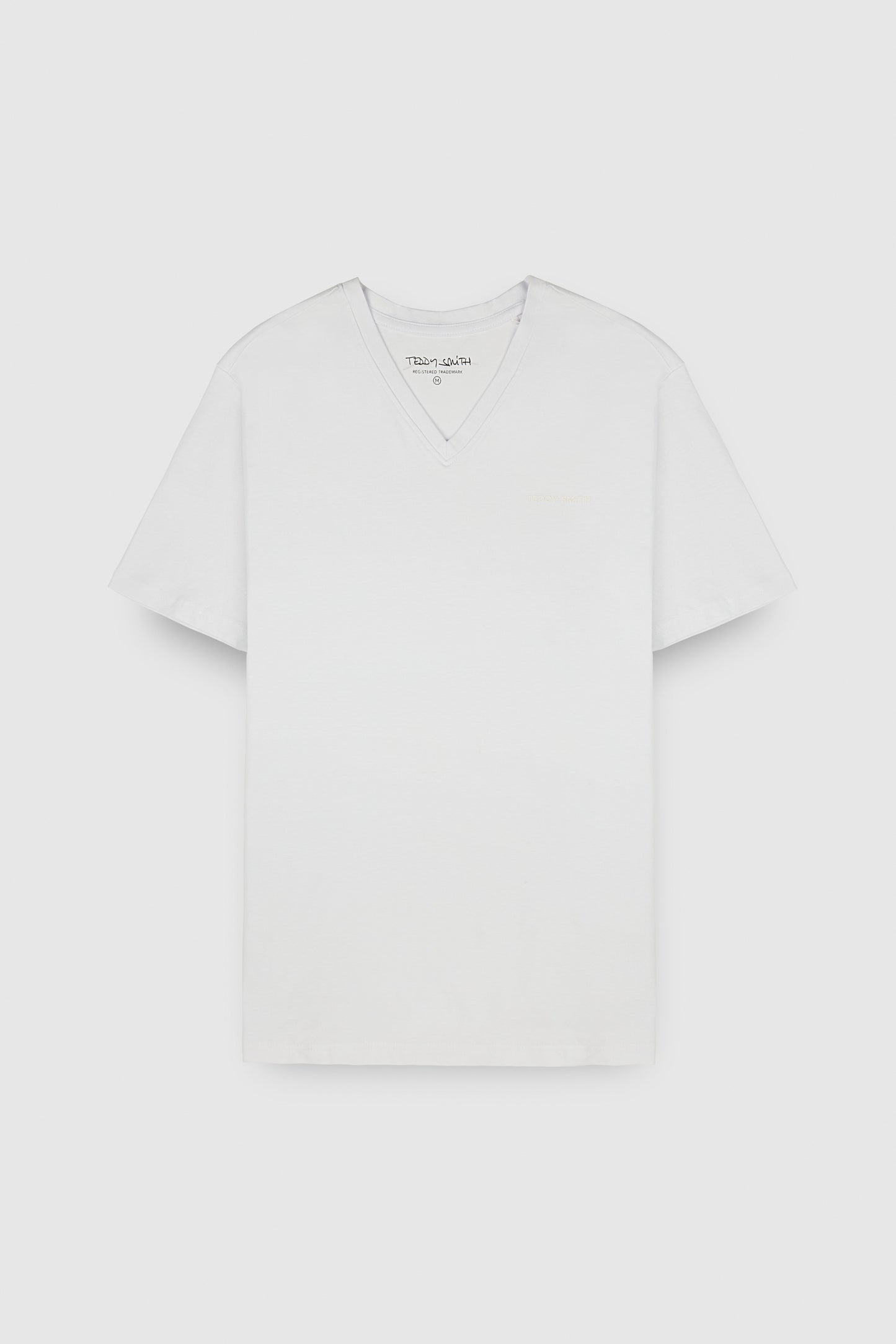 T-shirt col V manches courtes TAWAX 2 BLANC