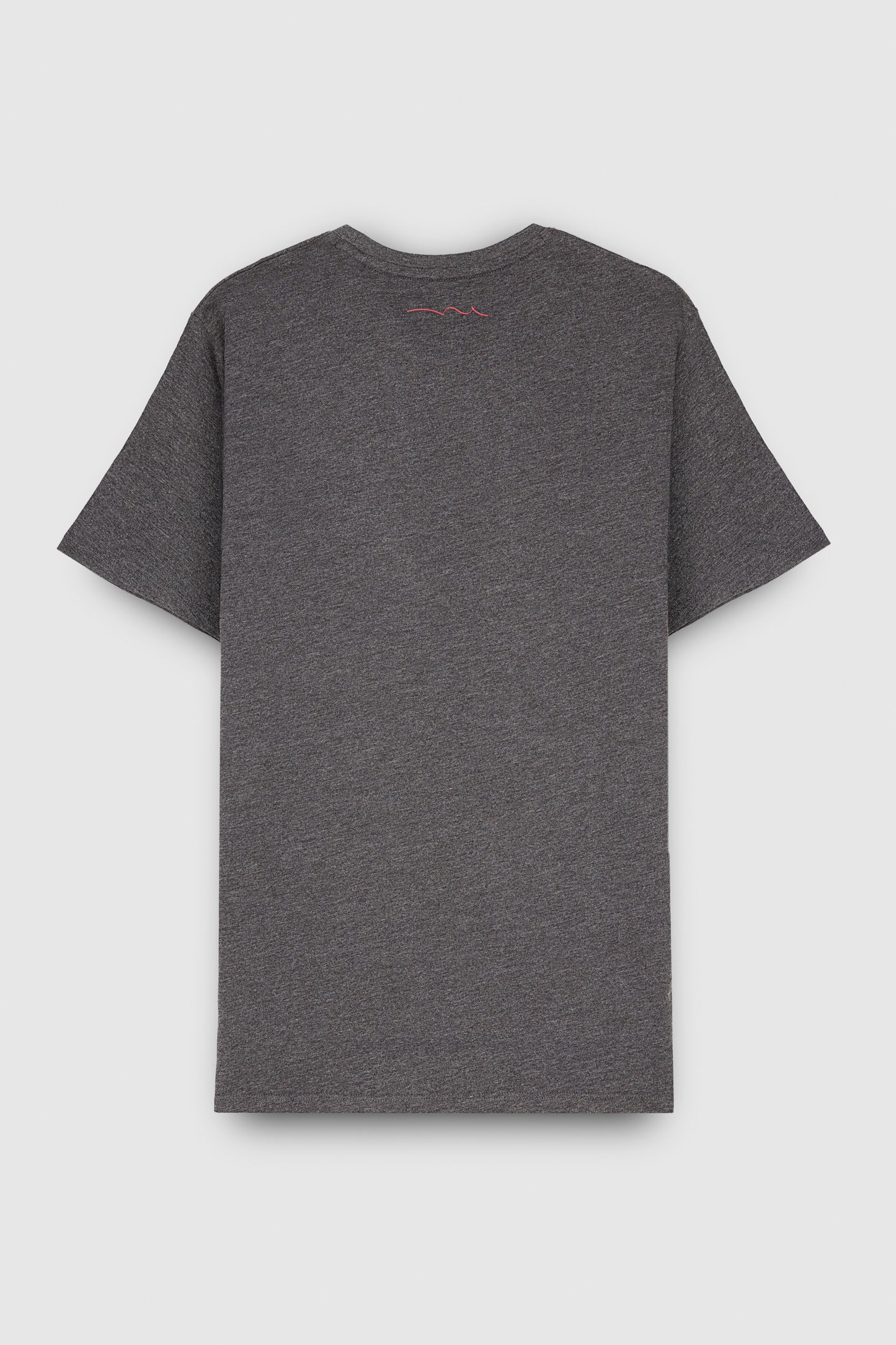 T-shirt col rond manches courtes THE TEE 1 MELANGE BLACK/BLANC