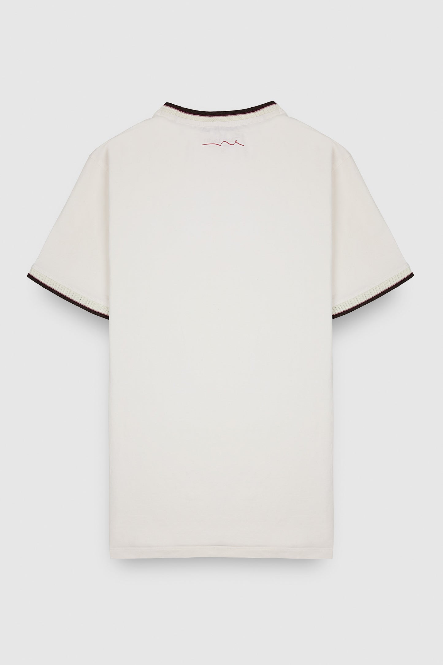 T-shirt T-ELMER MC MIDDLE WHITE
