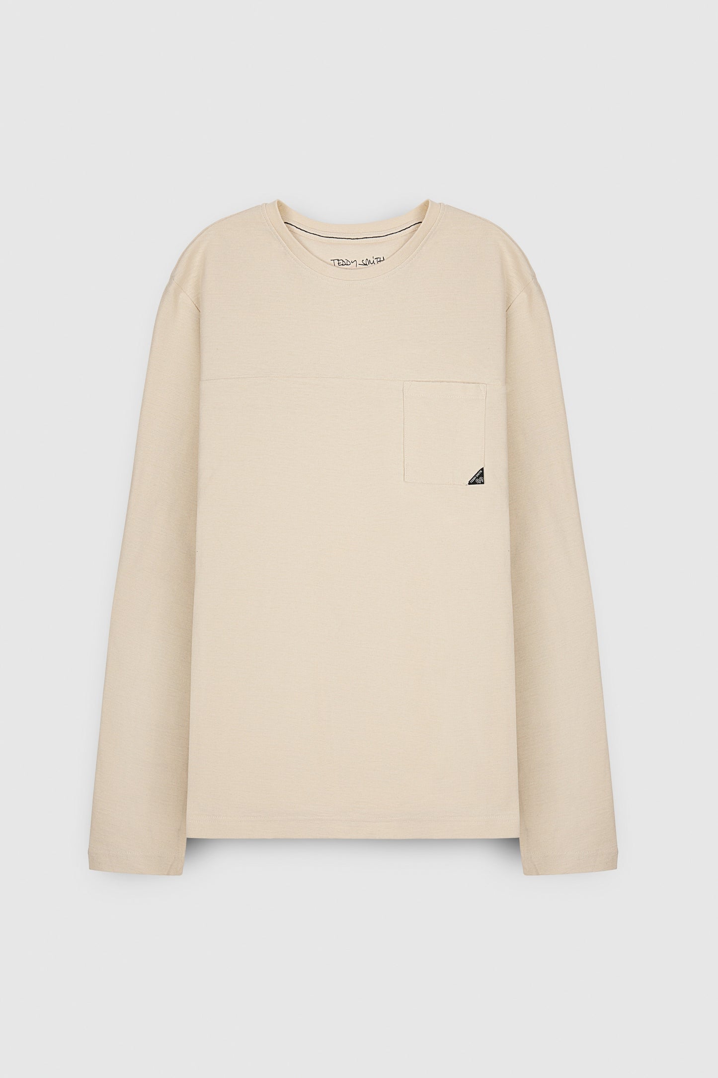 T-shirt T-MILLER ML CREAM